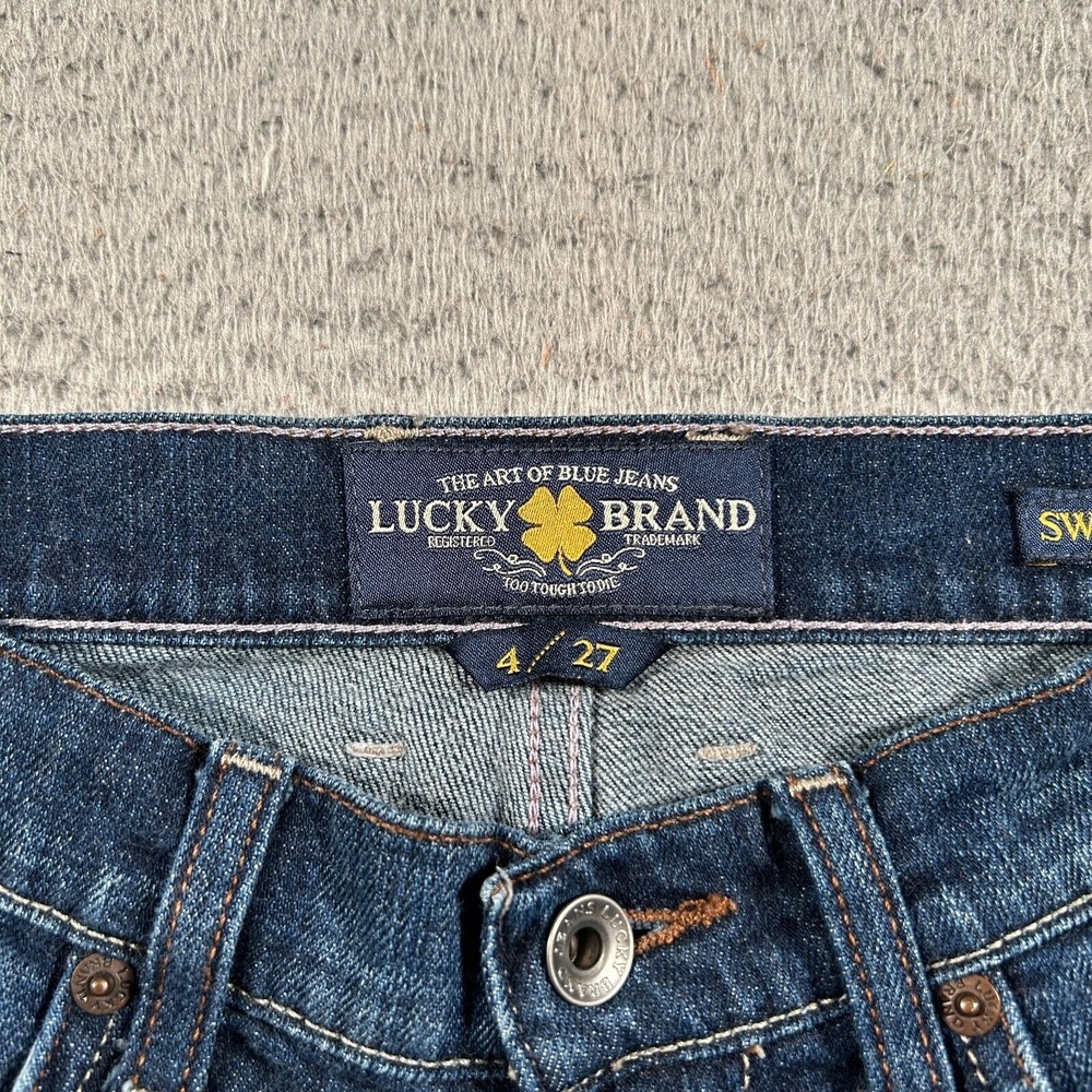 Classic Blue Denim Women's Jeans - Picture 3 of 11